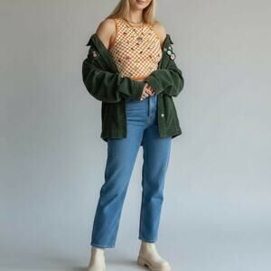 Vans Longline Racerback Cropped Top Orange